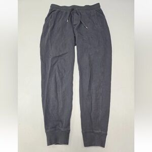 Suitsupply Pure Cotton Blue Joggers 28" Drawstring Tapered Size M Mens